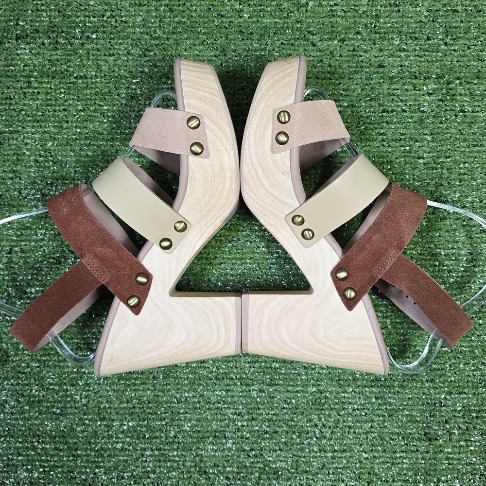 CHINESE LAUNDRY | FENNY PLATFORM MULTI-STRAP SANDALS -NWOT!